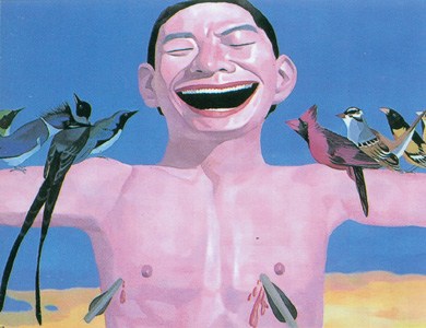 Yue Minjun The Scarecrow